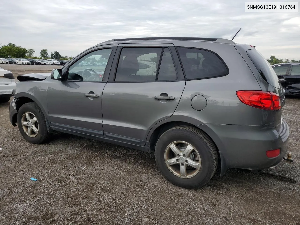 5NMSG13E19H316764 2009 Hyundai Santa Fe Gl