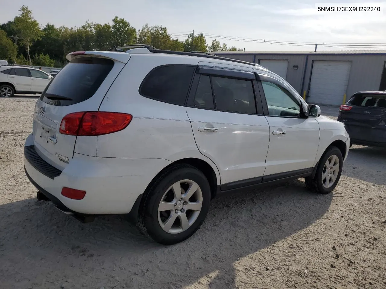 5NMSH73EX9H292240 2009 Hyundai Santa Fe Se