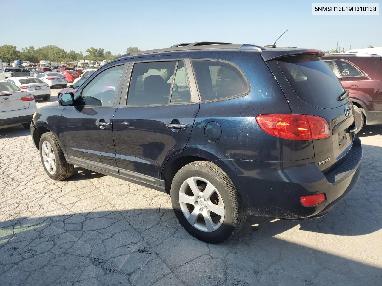 2009 Hyundai Santa Fe Se VIN: 5NMSH13E19H318138 Lot: 70308604