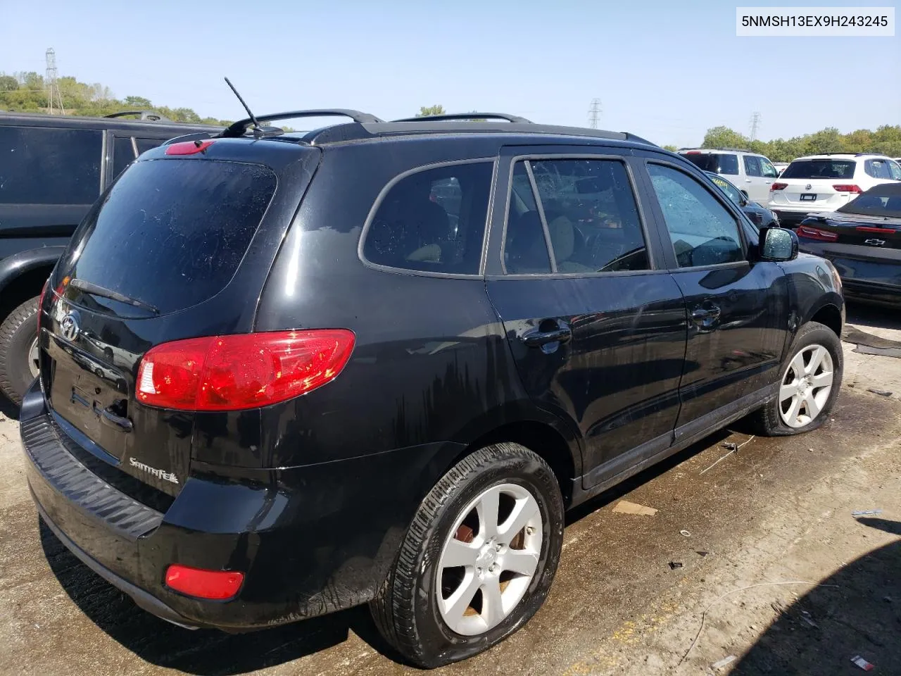 5NMSH13EX9H243245 2009 Hyundai Santa Fe Se