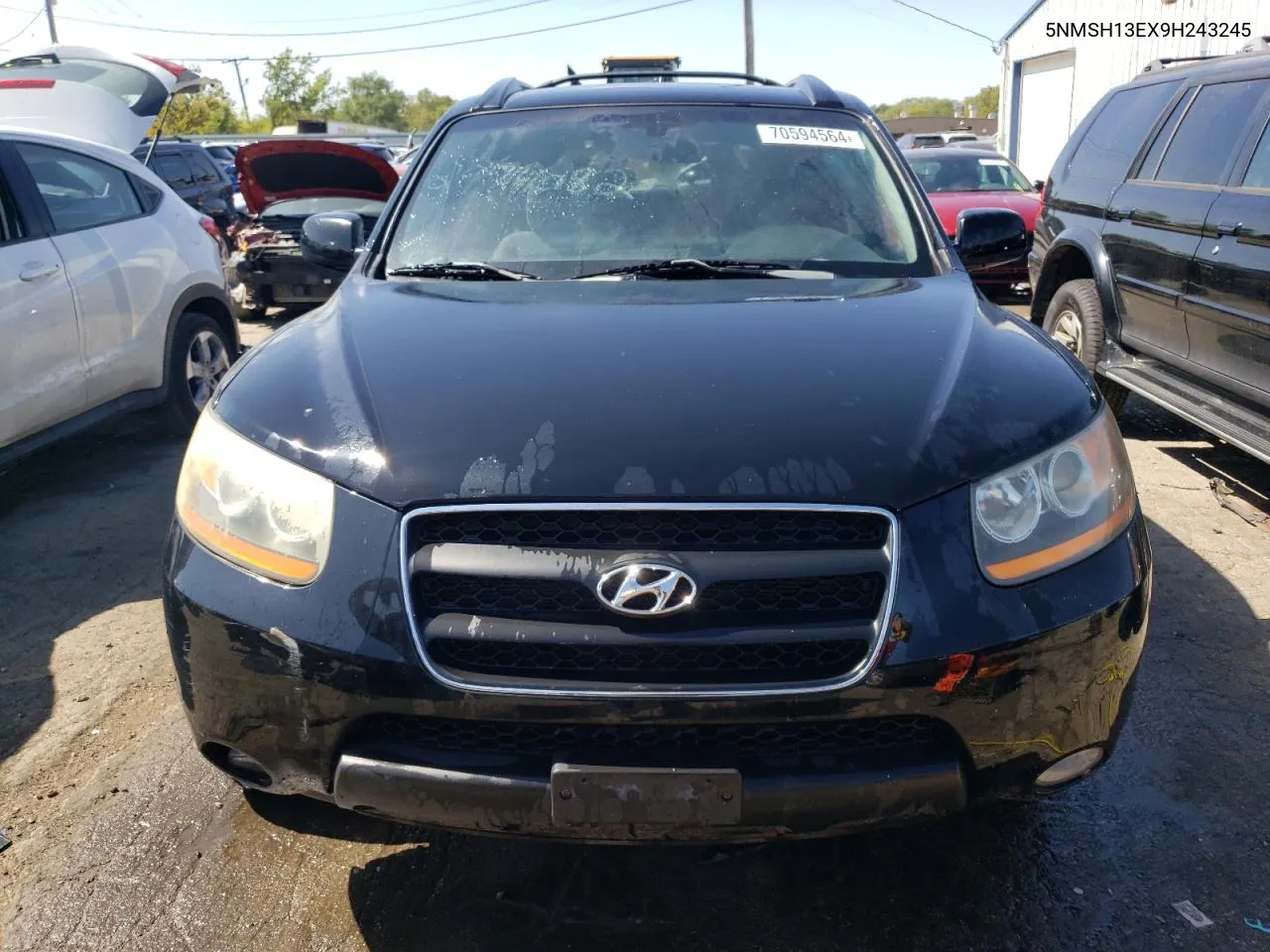 5NMSH13EX9H243245 2009 Hyundai Santa Fe Se