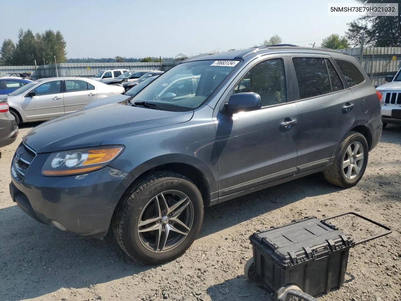 2009 Hyundai Santa Fe Se VIN: 5NMSH73E79H321032 Lot: 70683134