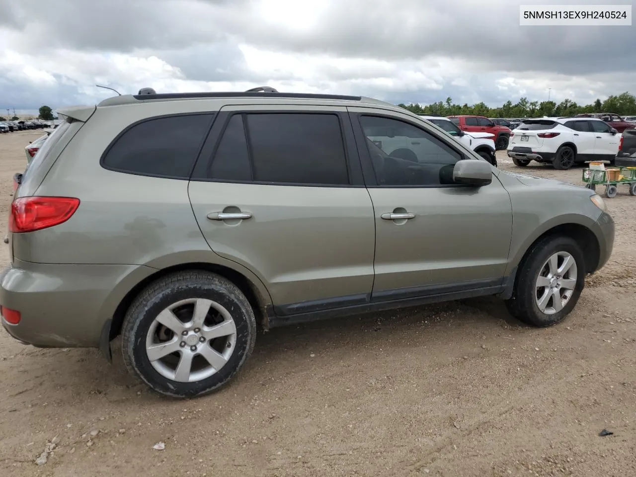 2009 Hyundai Santa Fe Se VIN: 5NMSH13EX9H240524 Lot: 70747874