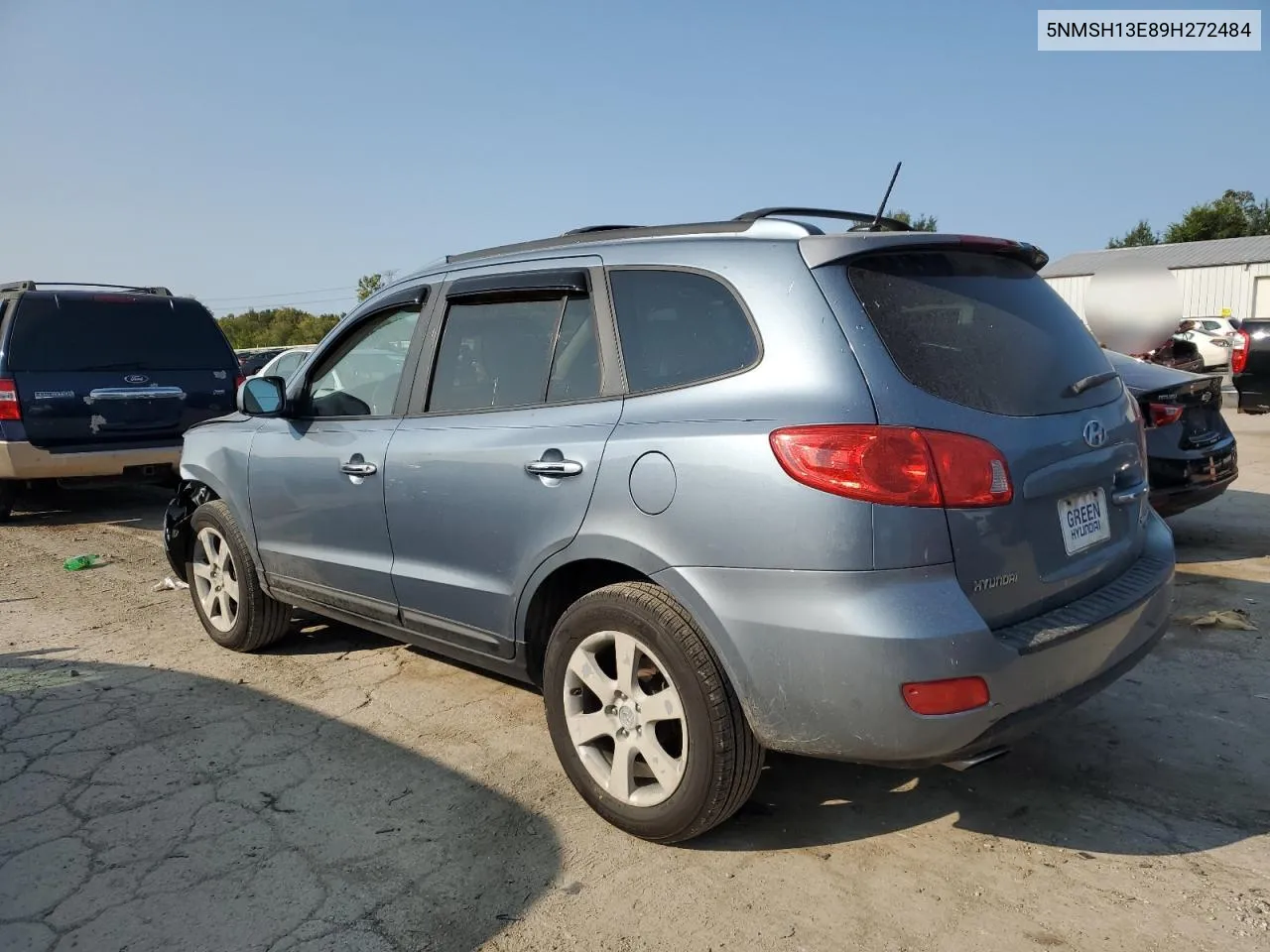 2009 Hyundai Santa Fe Se VIN: 5NMSH13E89H272484 Lot: 70786714