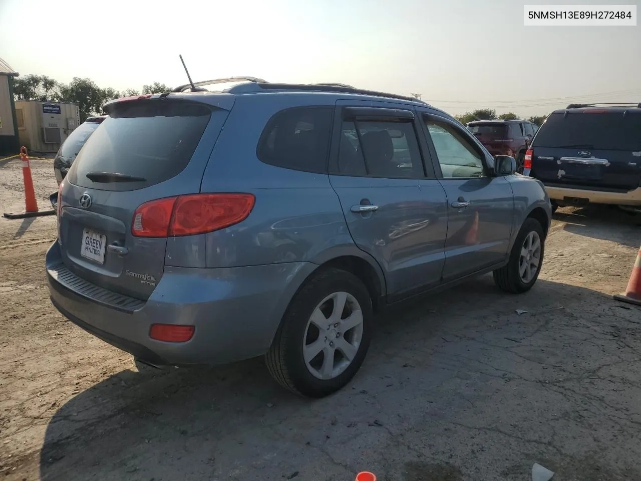 5NMSH13E89H272484 2009 Hyundai Santa Fe Se