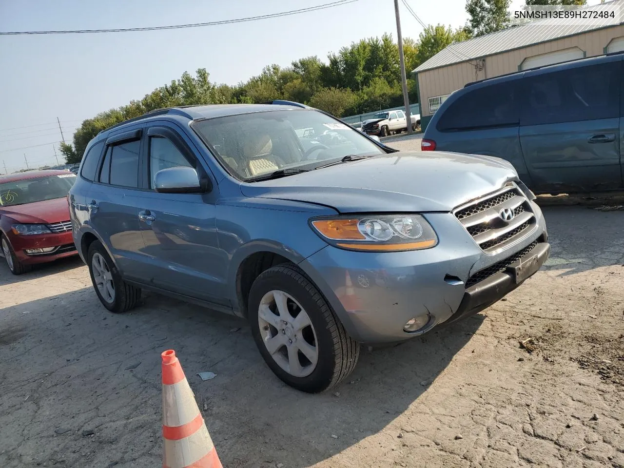 5NMSH13E89H272484 2009 Hyundai Santa Fe Se