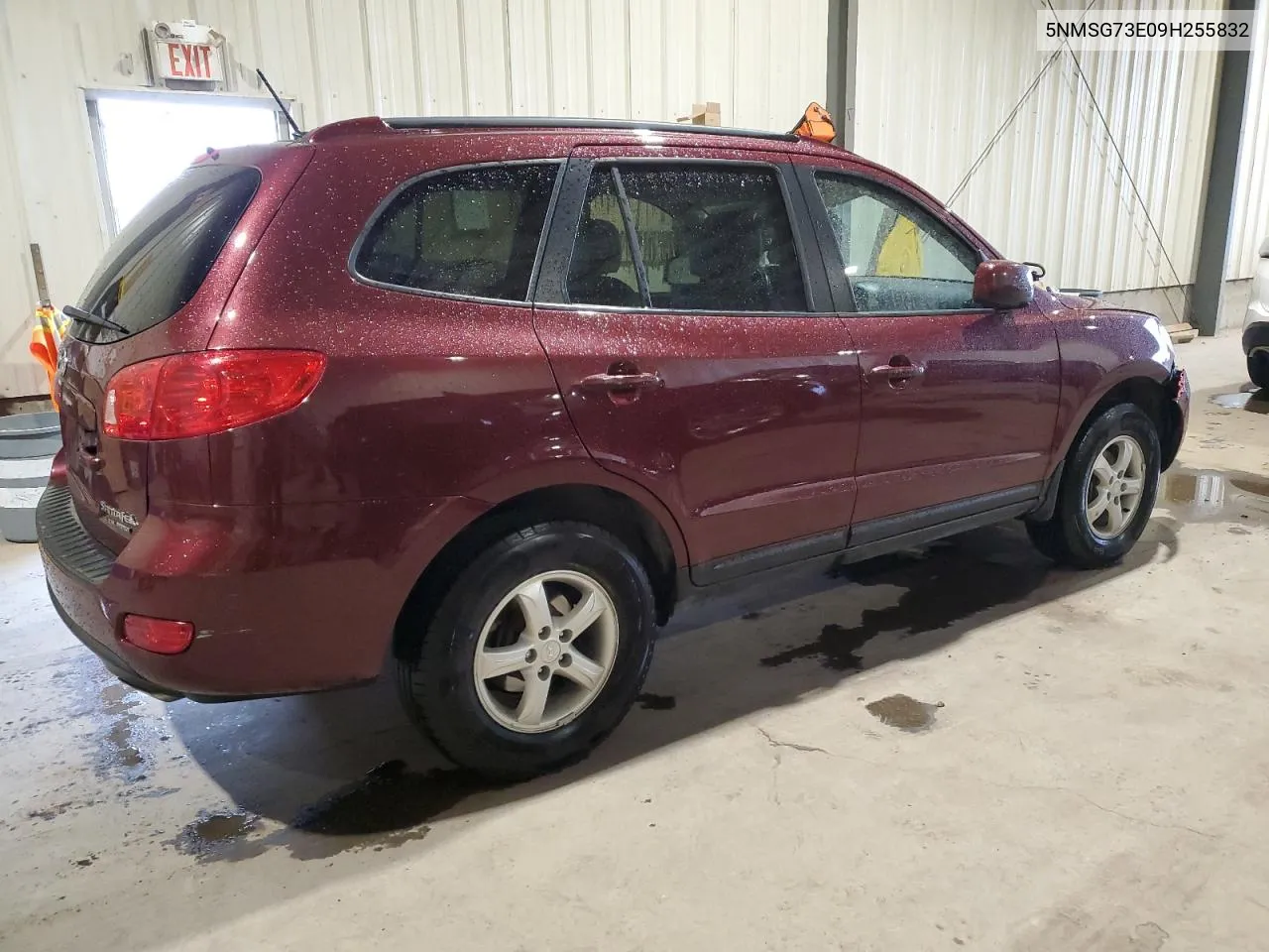 2009 Hyundai Santa Fe Gl VIN: 5NMSG73E09H255832 Lot: 71076294