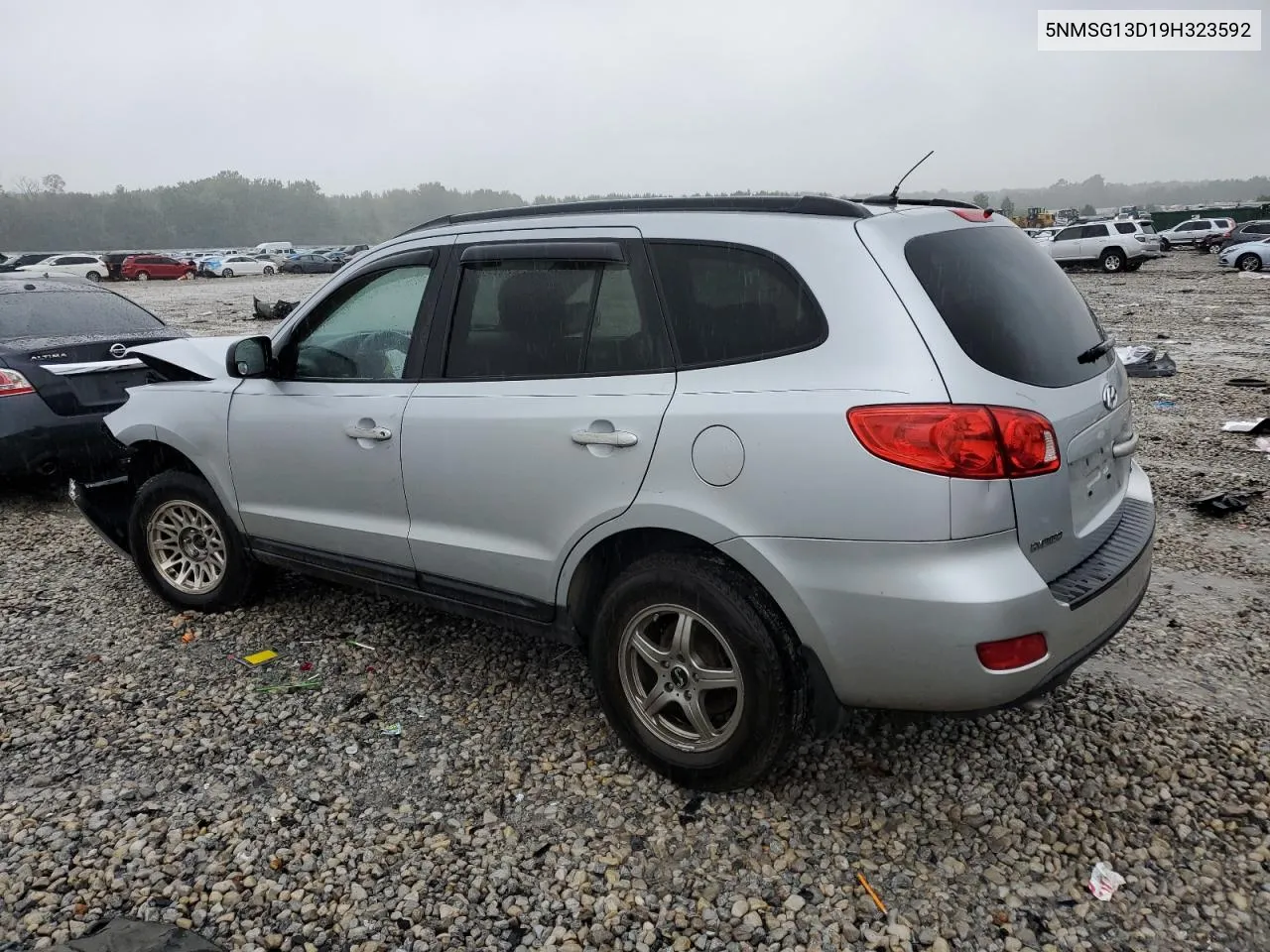 2009 Hyundai Santa Fe Gls VIN: 5NMSG13D19H323592 Lot: 71422564