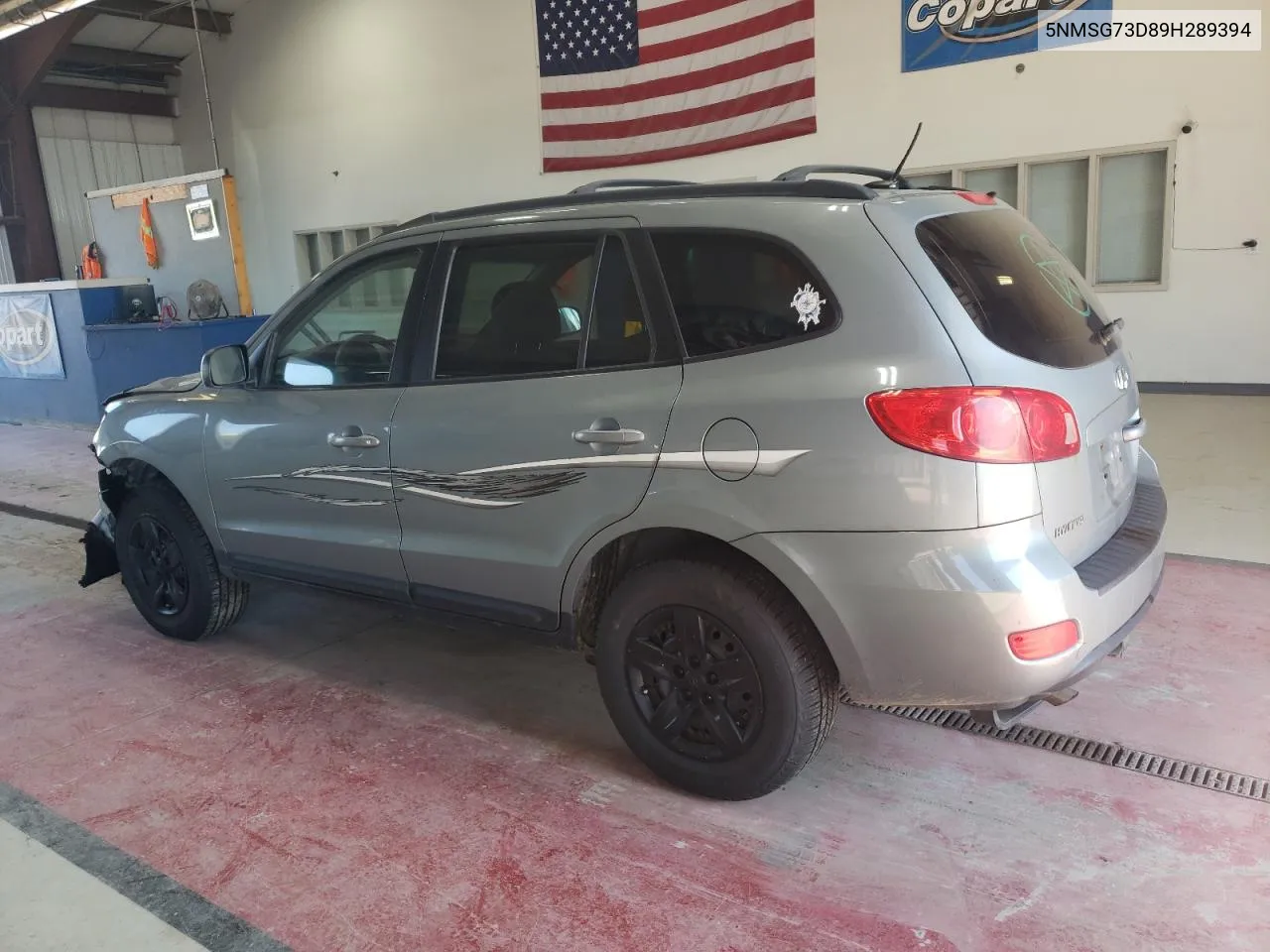 2009 Hyundai Santa Fe Gls VIN: 5NMSG73D89H289394 Lot: 71797934