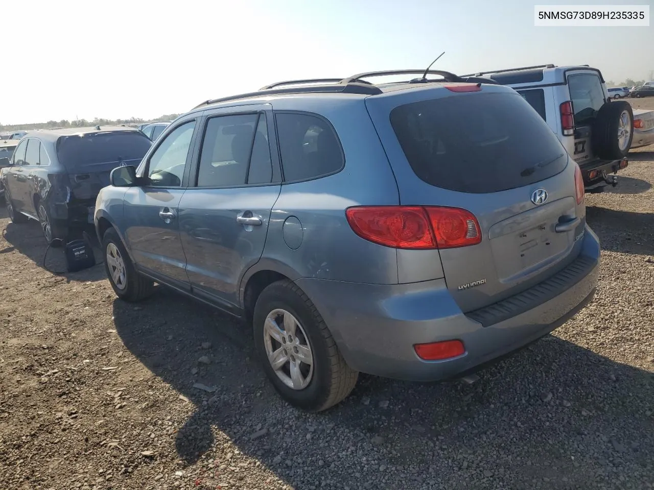 2009 Hyundai Santa Fe Gls VIN: 5NMSG73D89H235335 Lot: 71851114