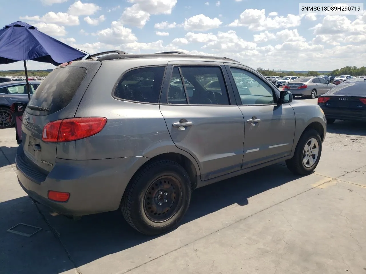 2009 Hyundai Santa Fe Gls VIN: 5NMSG13D89H290719 Lot: 72394784