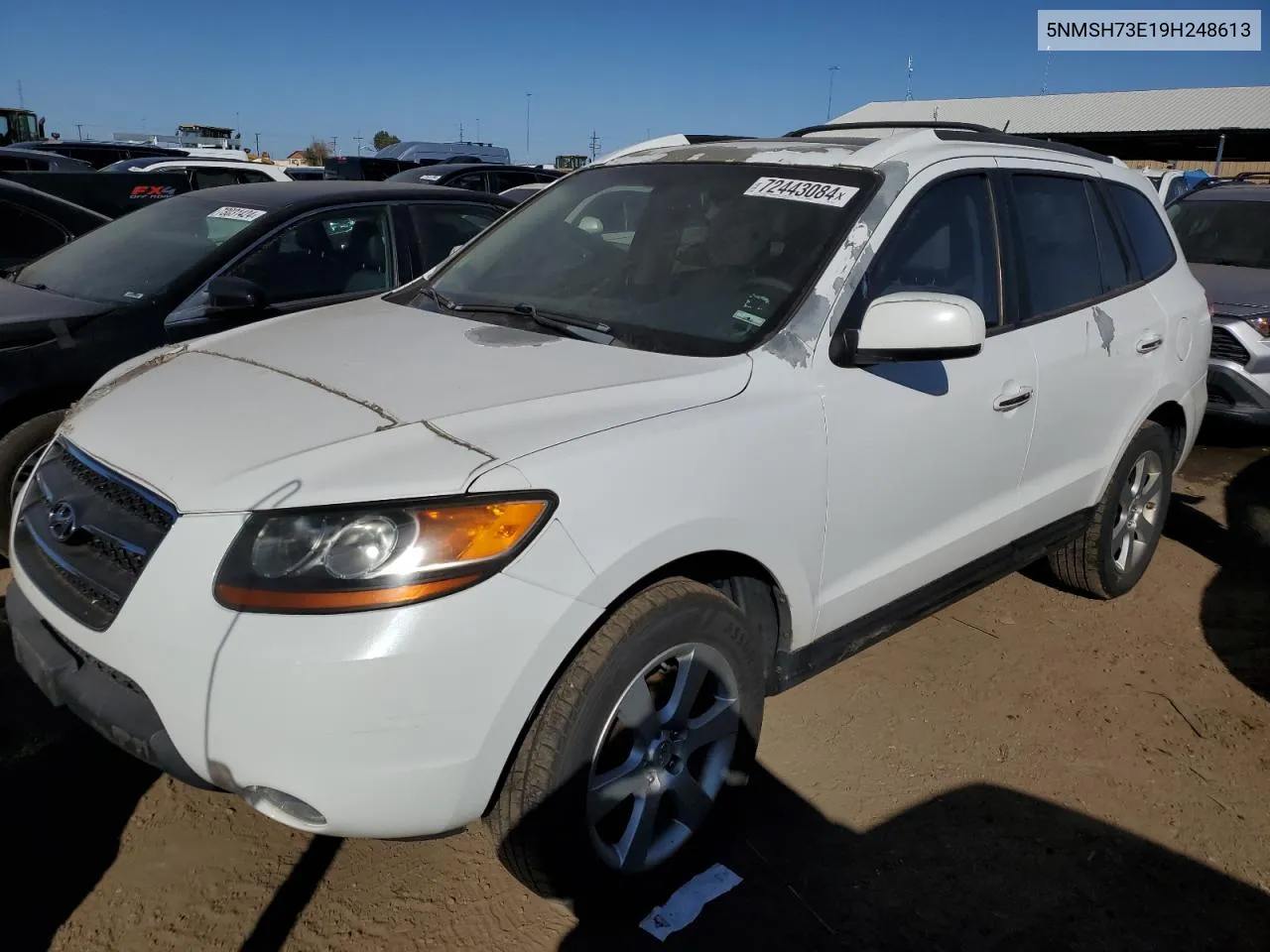 5NMSH73E19H248613 2009 Hyundai Santa Fe Se