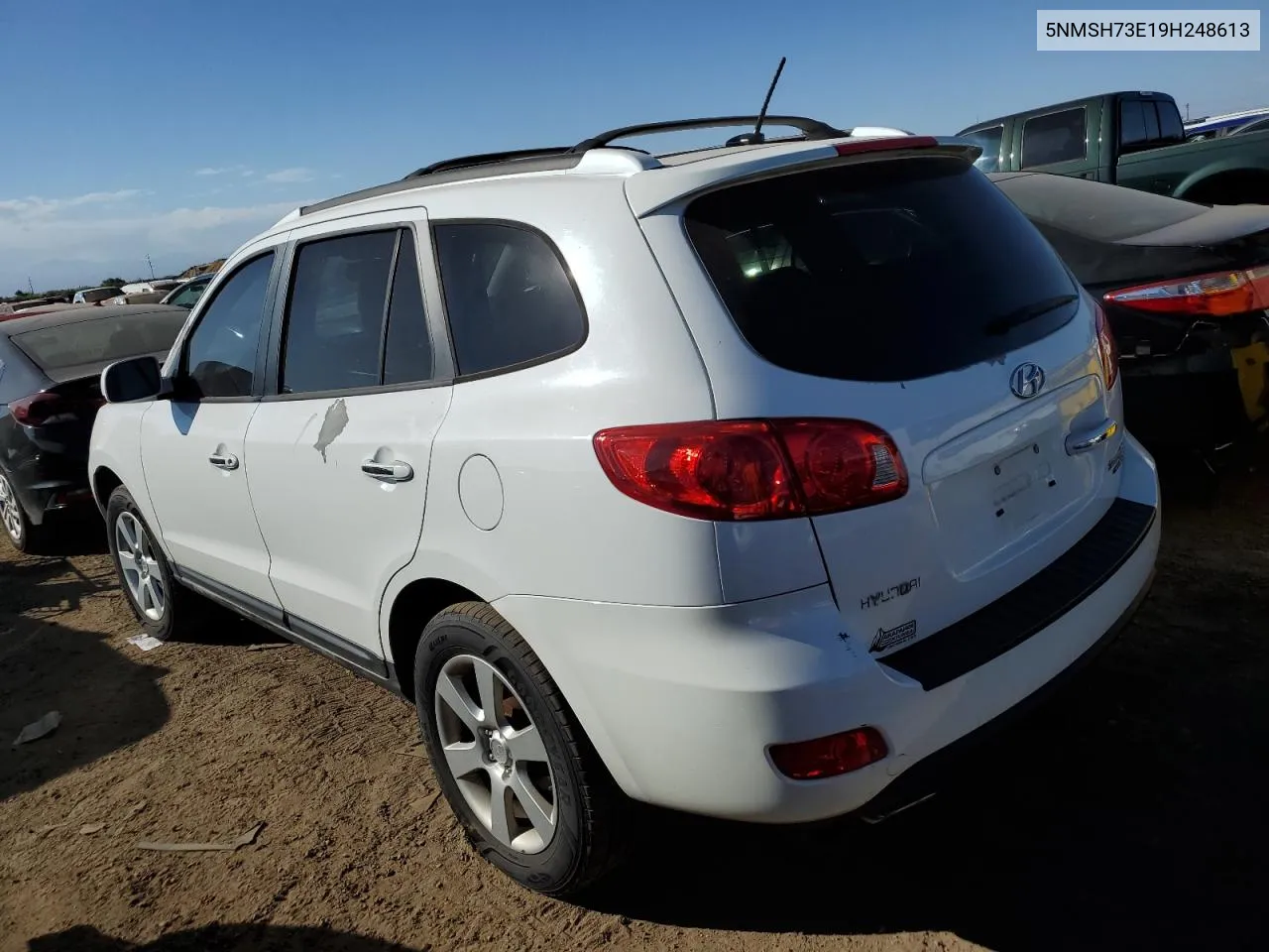 5NMSH73E19H248613 2009 Hyundai Santa Fe Se