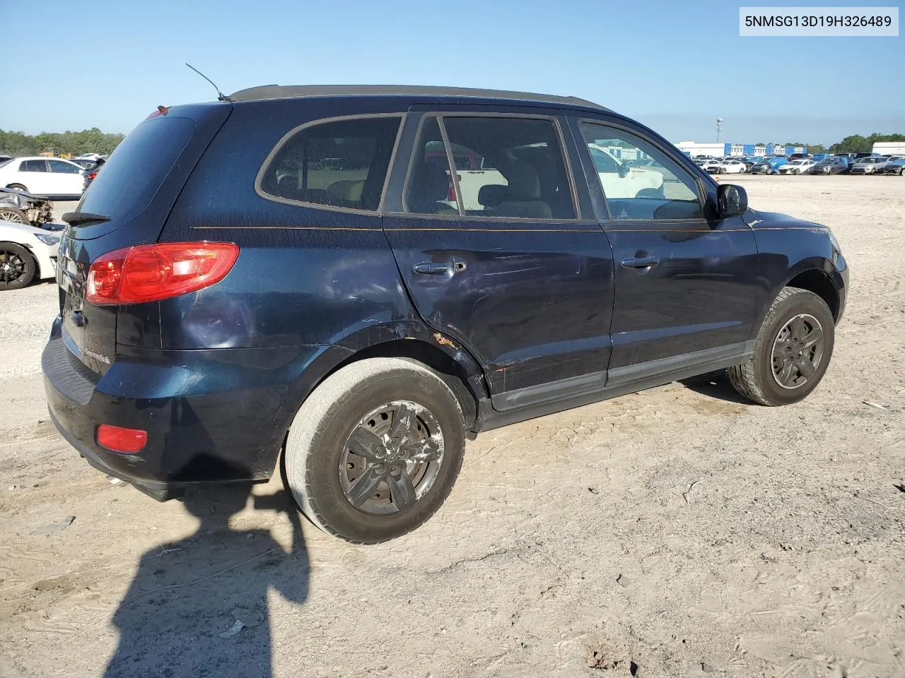 2009 Hyundai Santa Fe Gls VIN: 5NMSG13D19H326489 Lot: 72468784