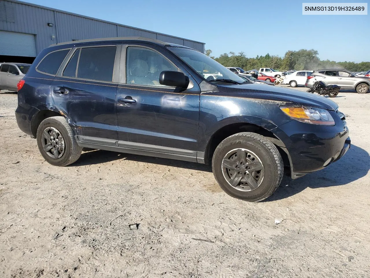 2009 Hyundai Santa Fe Gls VIN: 5NMSG13D19H326489 Lot: 72468784