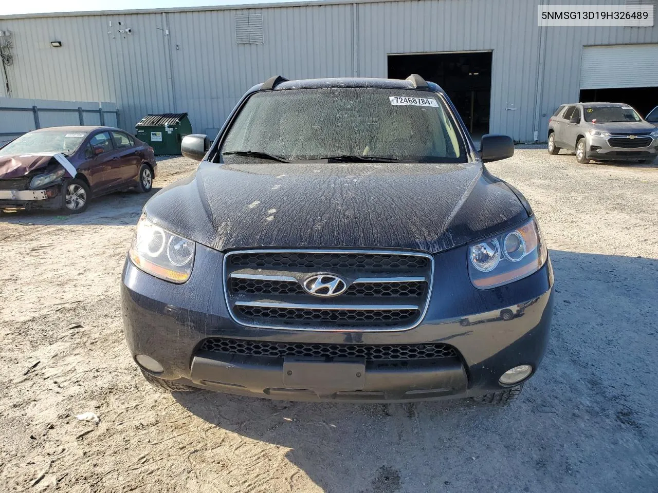 2009 Hyundai Santa Fe Gls VIN: 5NMSG13D19H326489 Lot: 72468784