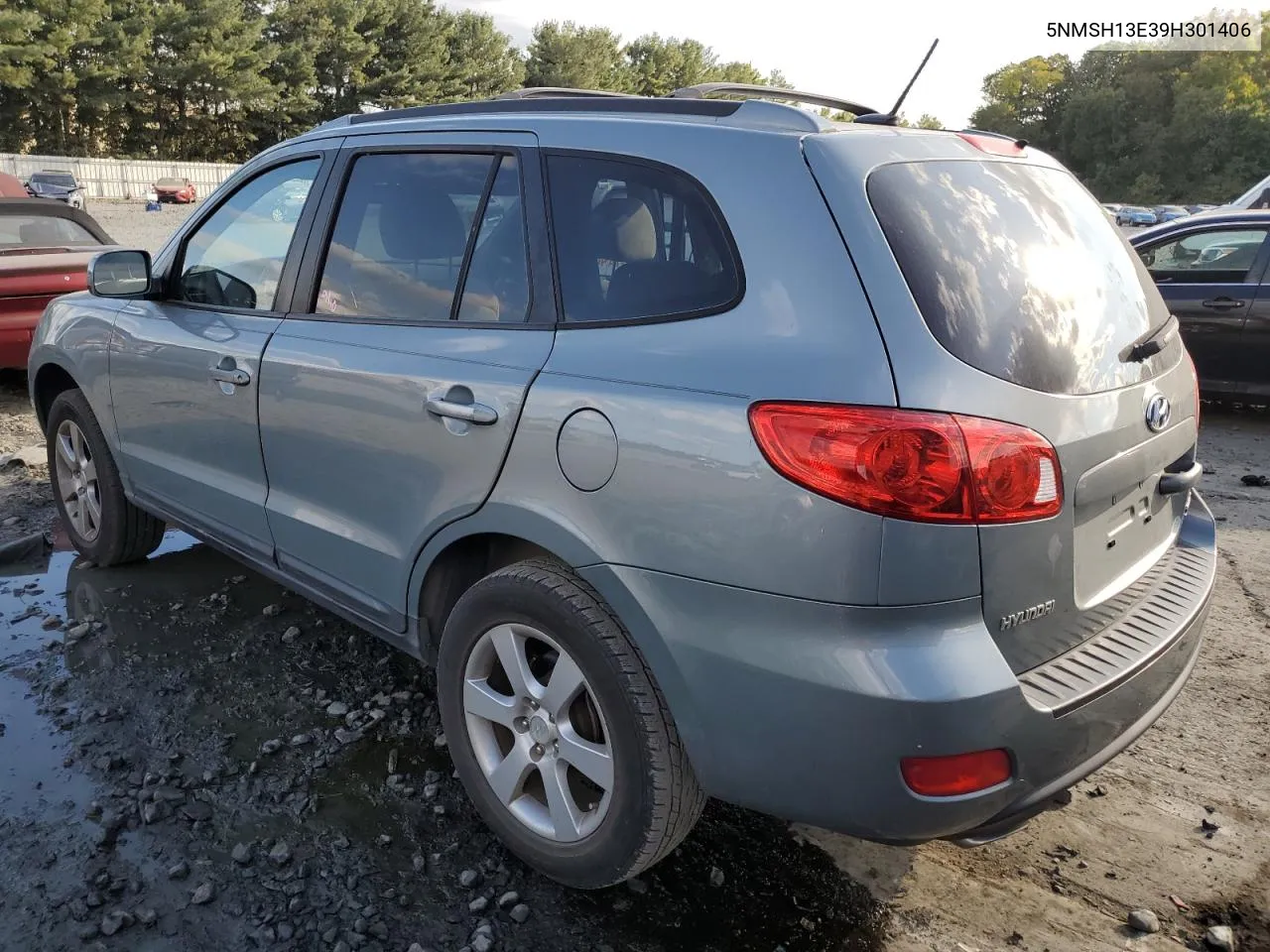 5NMSH13E39H301406 2009 Hyundai Santa Fe Se