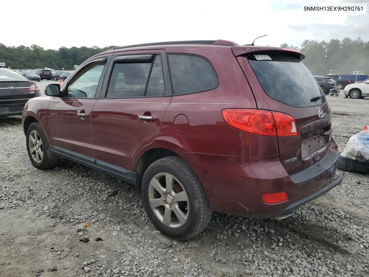 5NMSH13EX9H290761 2009 Hyundai Santa Fe Se