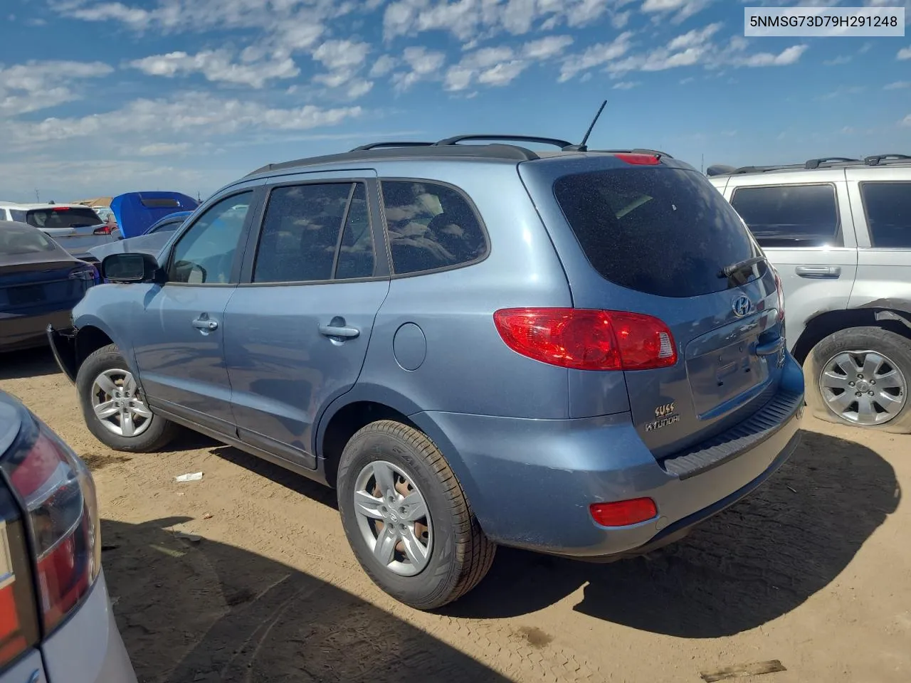 2009 Hyundai Santa Fe Gls VIN: 5NMSG73D79H291248 Lot: 72764184