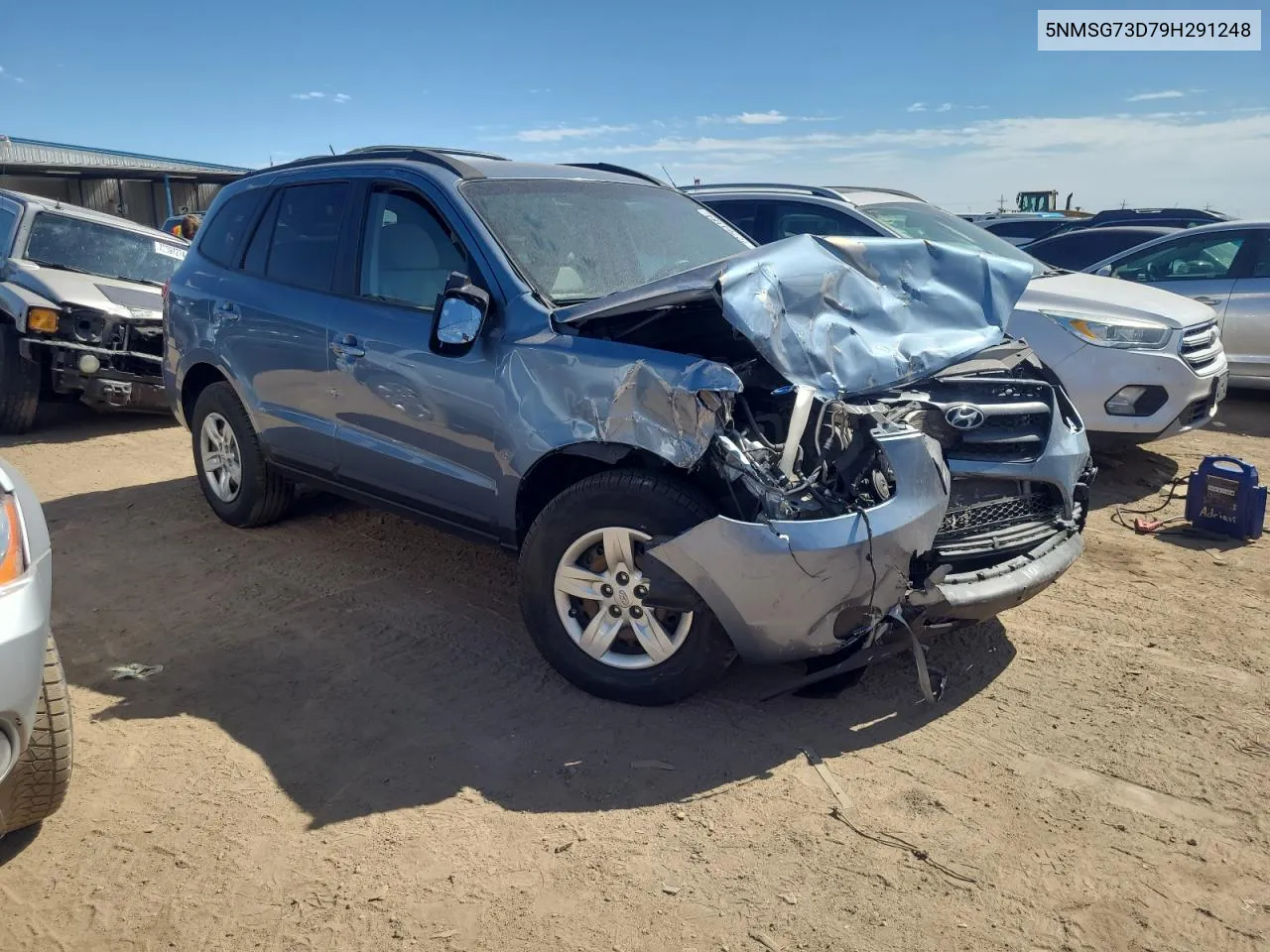 2009 Hyundai Santa Fe Gls VIN: 5NMSG73D79H291248 Lot: 72764184