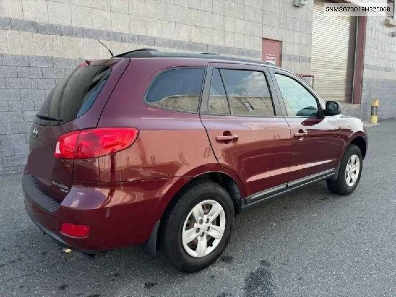 2009 Hyundai Santa Fe Gls VIN: 5NMSG73D19H325068 Lot: 72853704