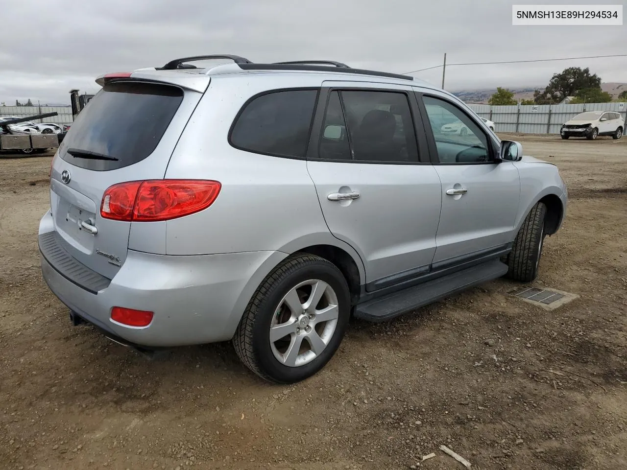 5NMSH13E89H294534 2009 Hyundai Santa Fe Se