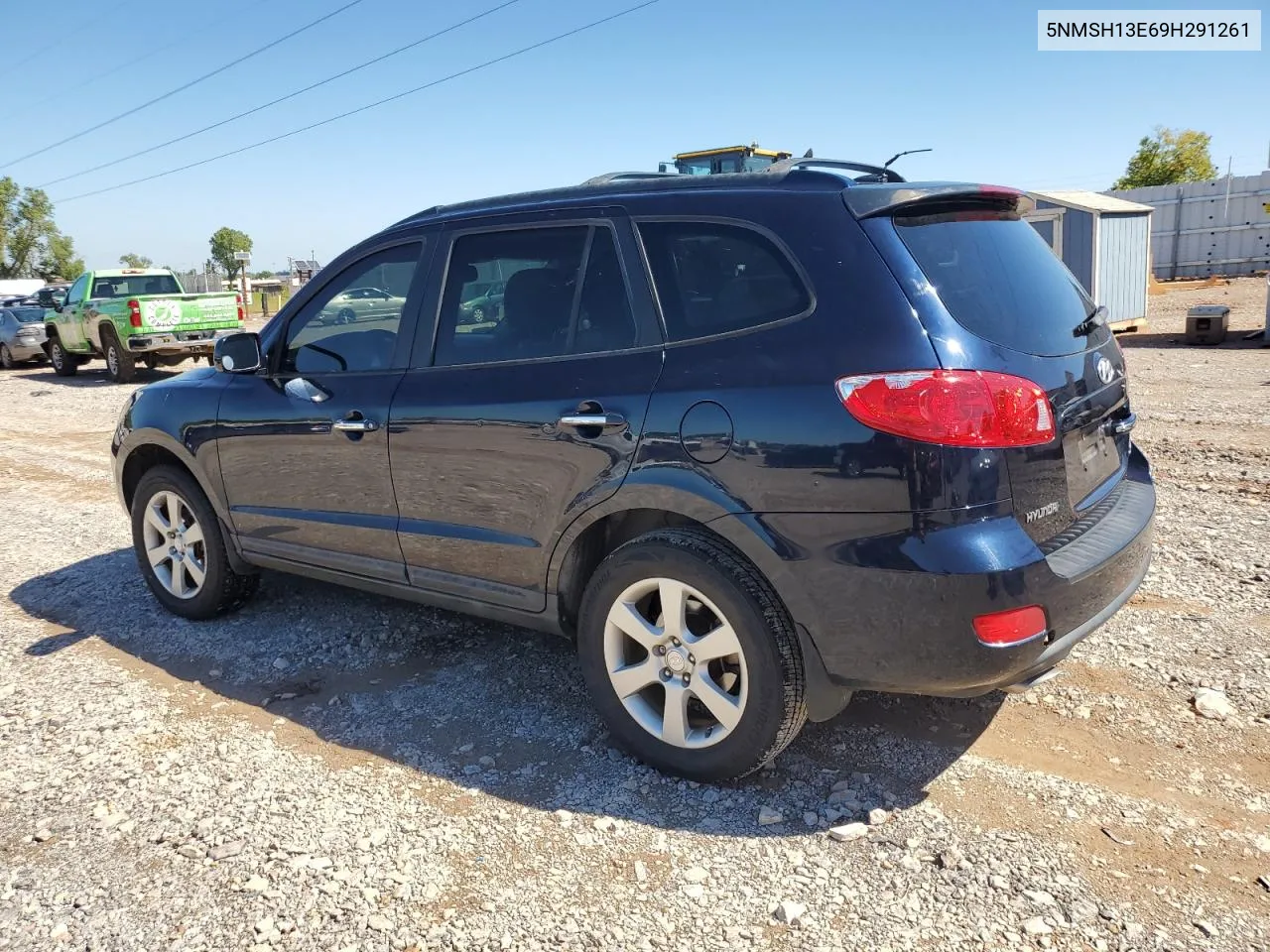 2009 Hyundai Santa Fe Se VIN: 5NMSH13E69H291261 Lot: 73256474