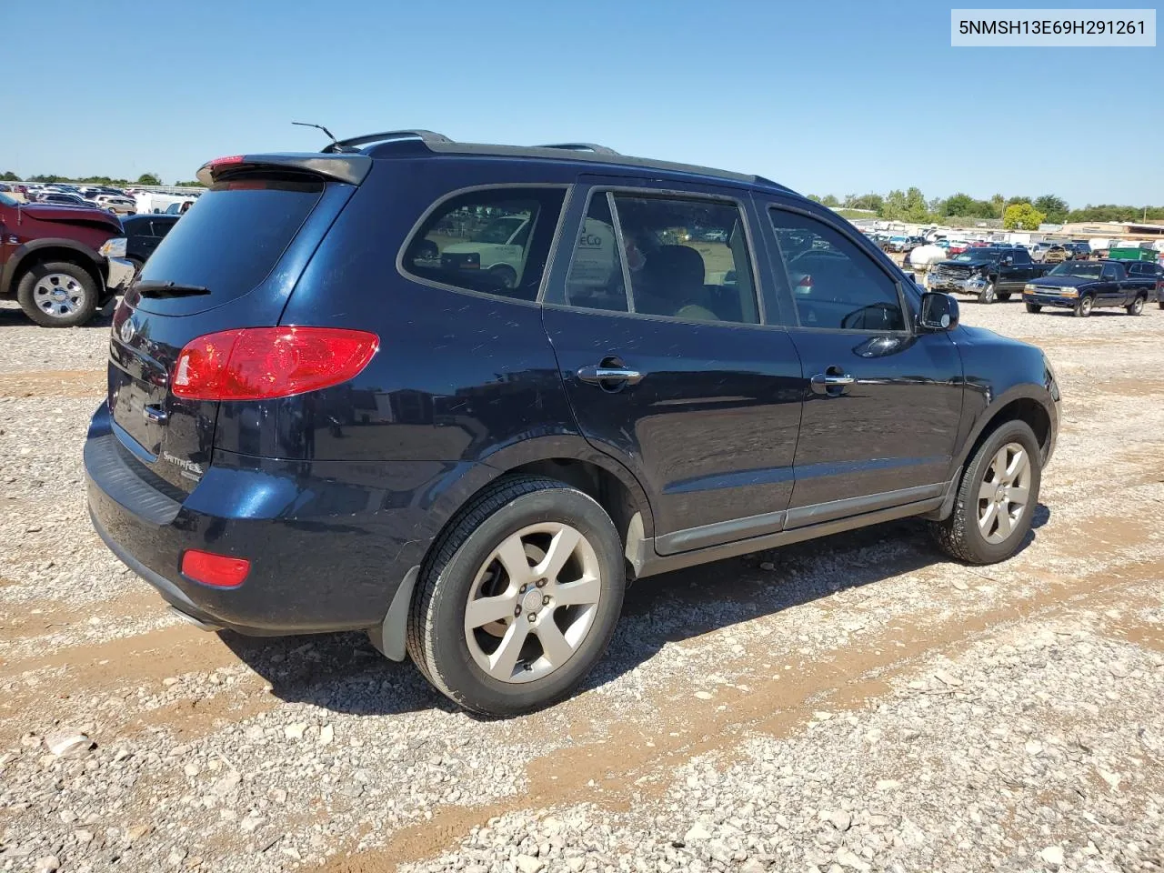 2009 Hyundai Santa Fe Se VIN: 5NMSH13E69H291261 Lot: 73256474