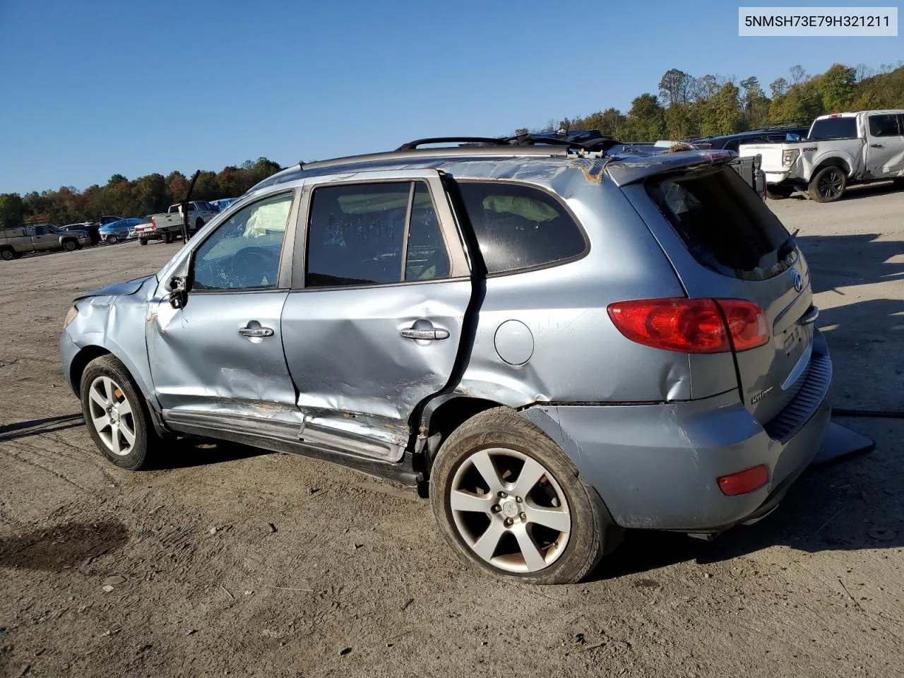 2009 Hyundai Santa Fe Se VIN: 5NMSH73E79H321211 Lot: 73560194