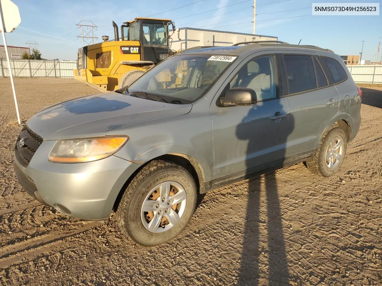 2009 Hyundai Santa Fe Gls VIN: 5NMSG73D49H256523 Lot: 73812994