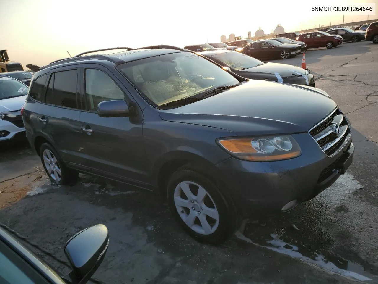 2009 Hyundai Santa Fe Se VIN: 5NMSH73E89H264646 Lot: 73979914