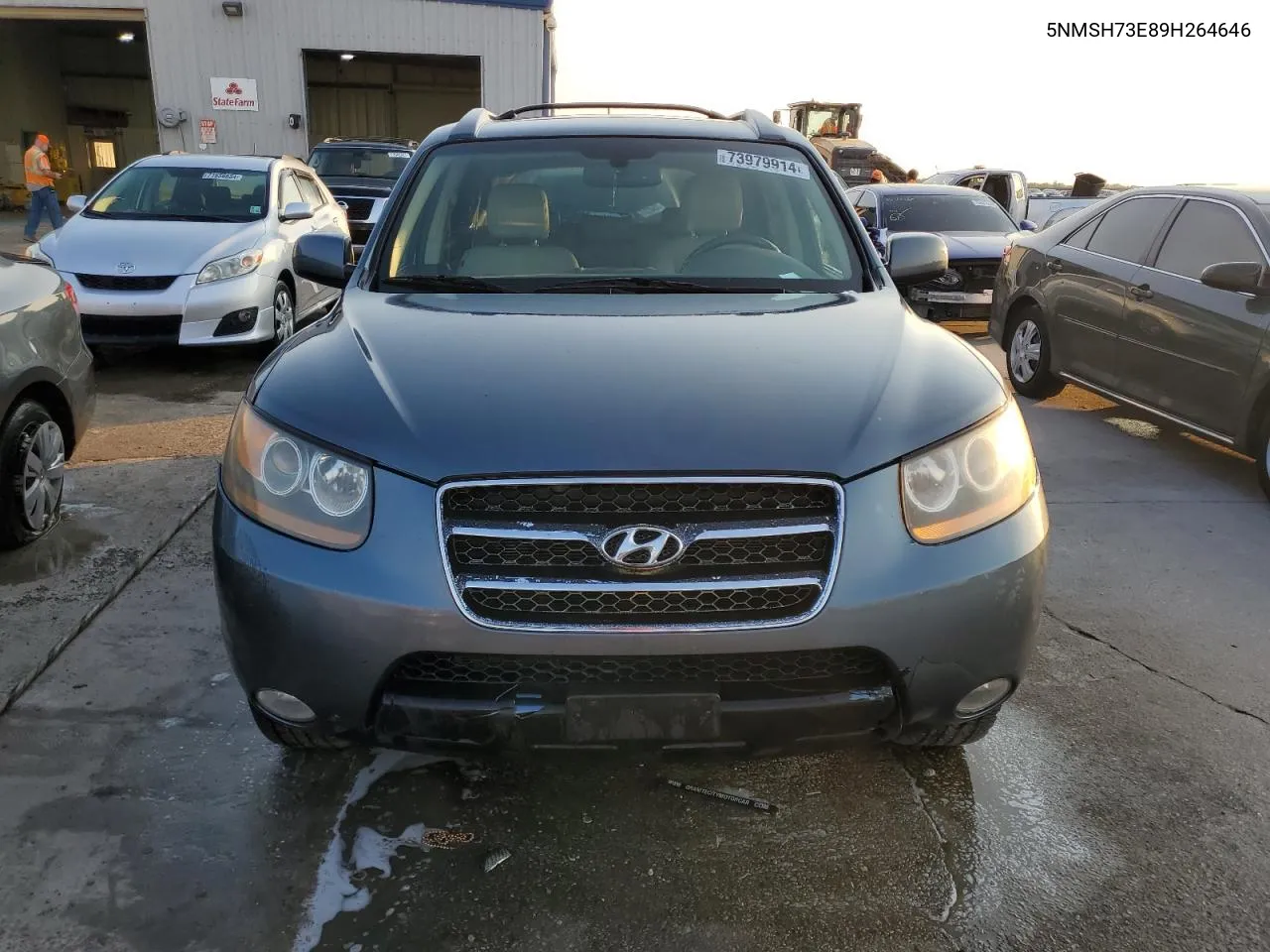 2009 Hyundai Santa Fe Se VIN: 5NMSH73E89H264646 Lot: 73979914