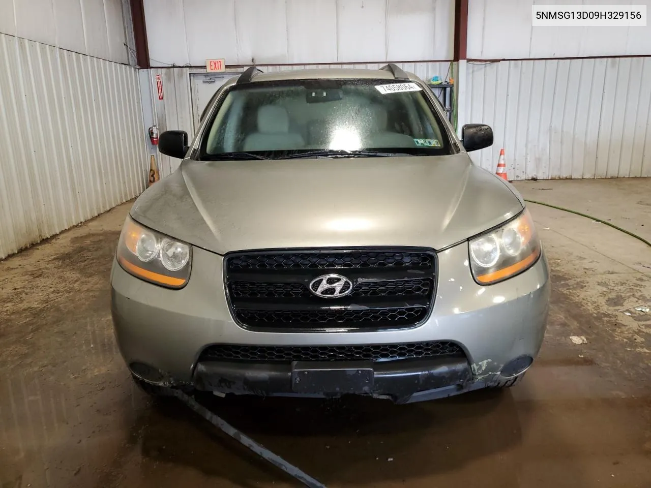 2009 Hyundai Santa Fe Gls VIN: 5NMSG13D09H329156 Lot: 74058064