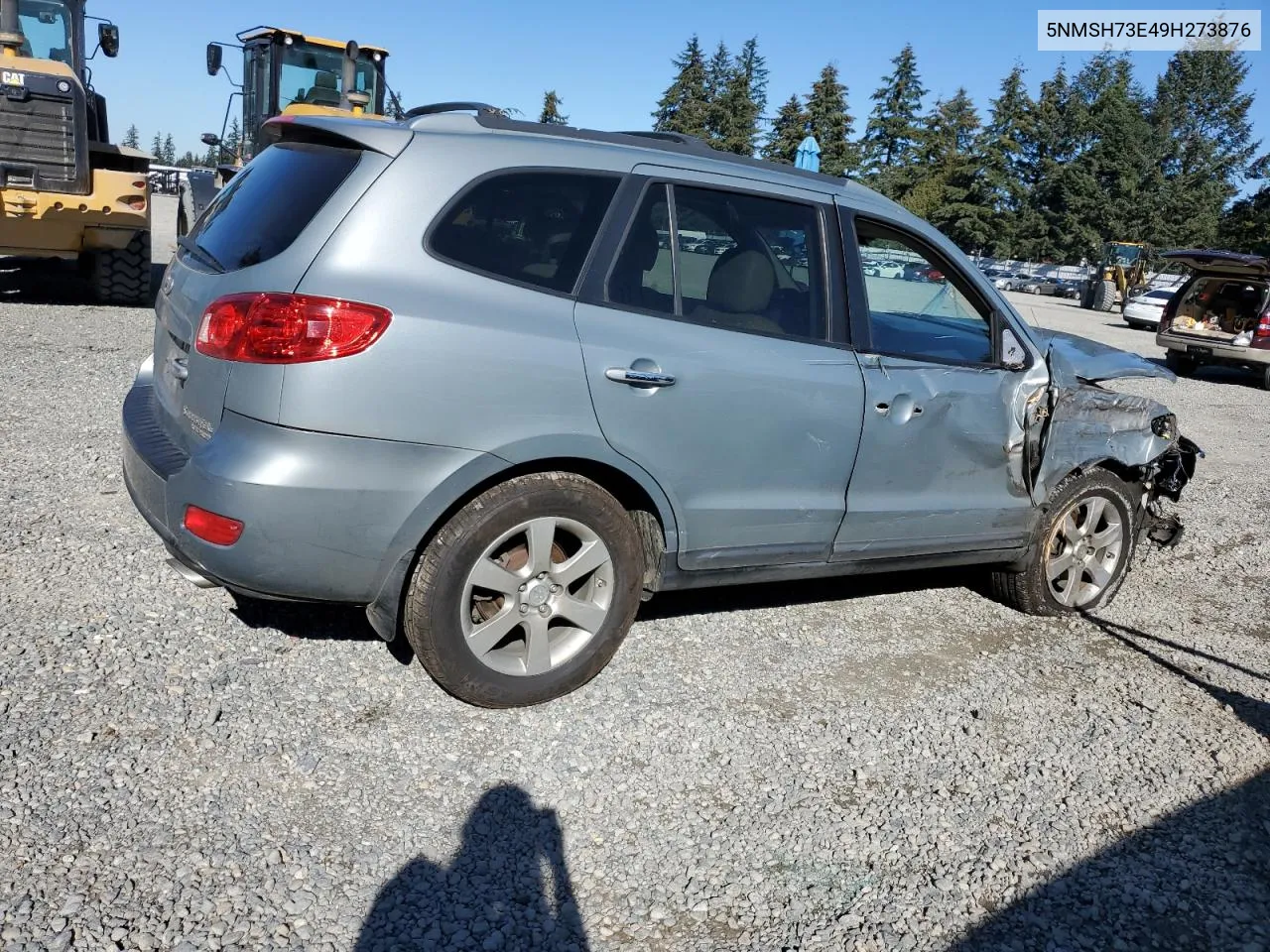 2009 Hyundai Santa Fe Se VIN: 5NMSH73E49H273876 Lot: 74149414