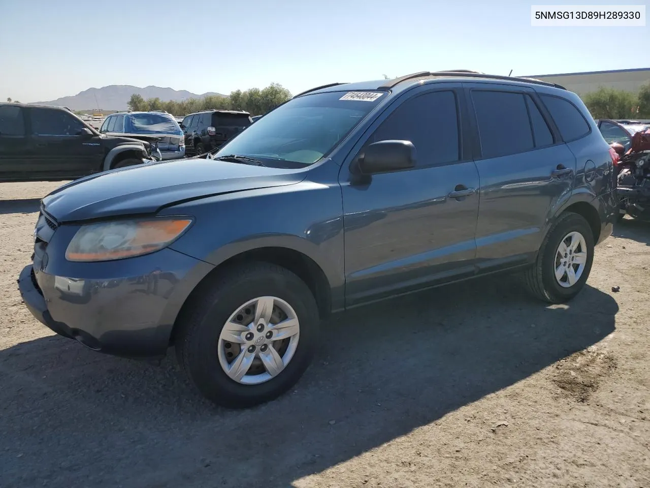 2009 Hyundai Santa Fe Gls VIN: 5NMSG13D89H289330 Lot: 74543044