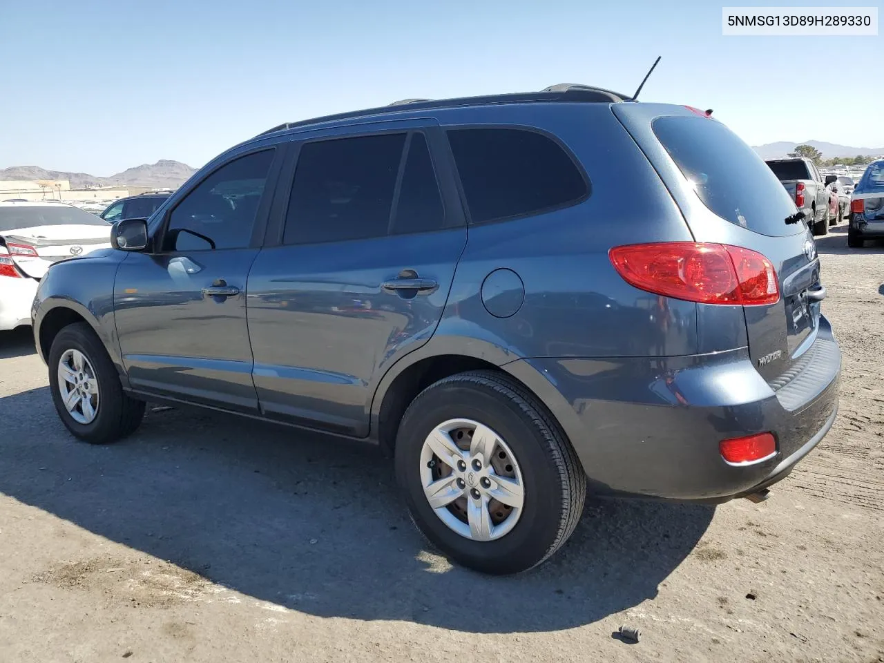 2009 Hyundai Santa Fe Gls VIN: 5NMSG13D89H289330 Lot: 74543044