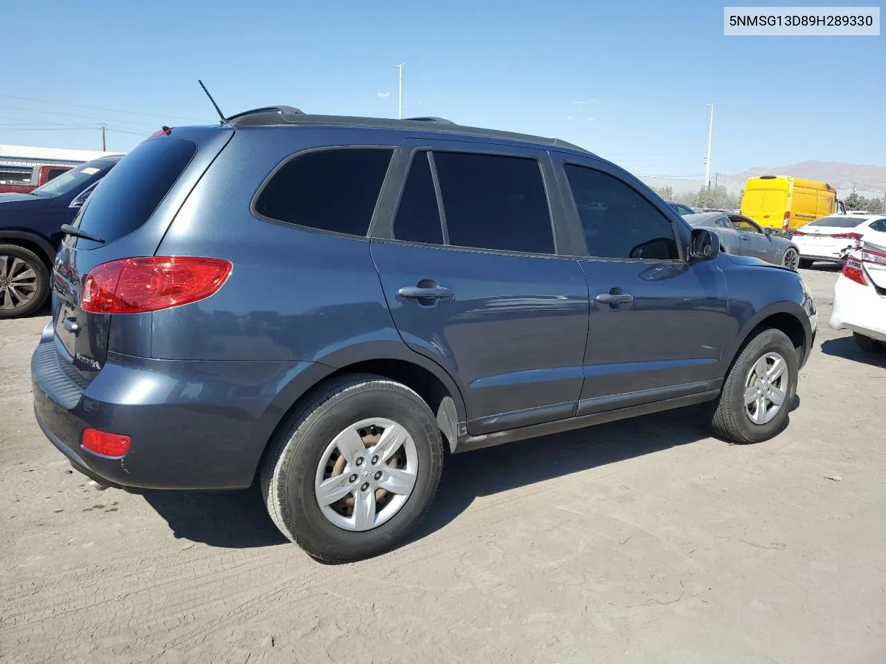 2009 Hyundai Santa Fe Gls VIN: 5NMSG13D89H289330 Lot: 74543044