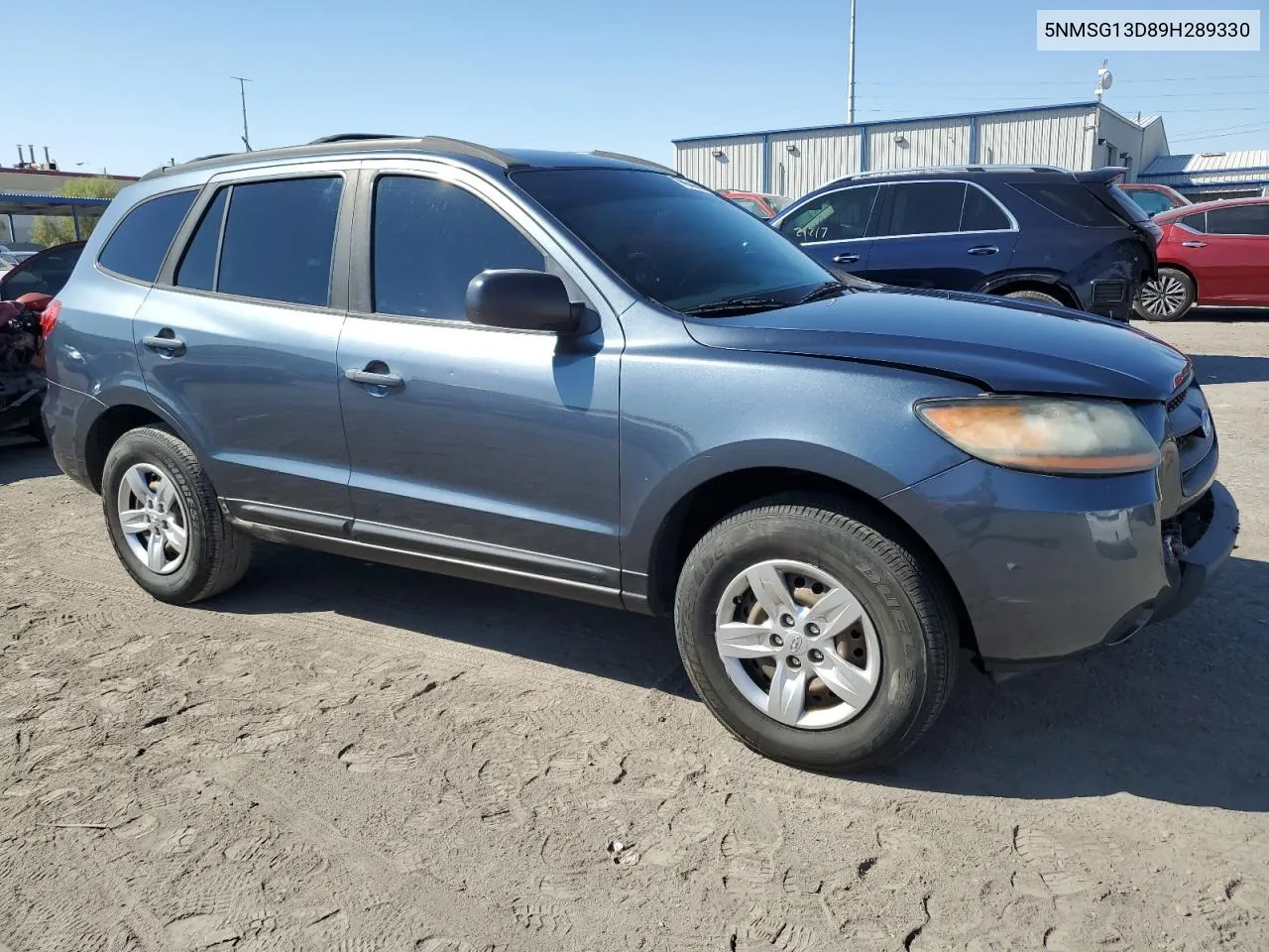 2009 Hyundai Santa Fe Gls VIN: 5NMSG13D89H289330 Lot: 74543044