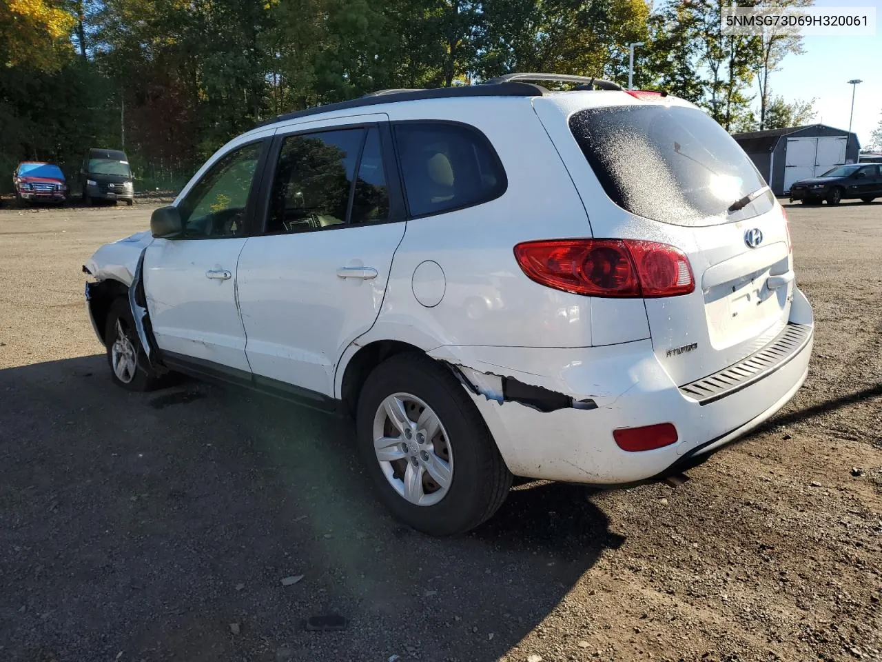 2009 Hyundai Santa Fe Gls VIN: 5NMSG73D69H320061 Lot: 74785294