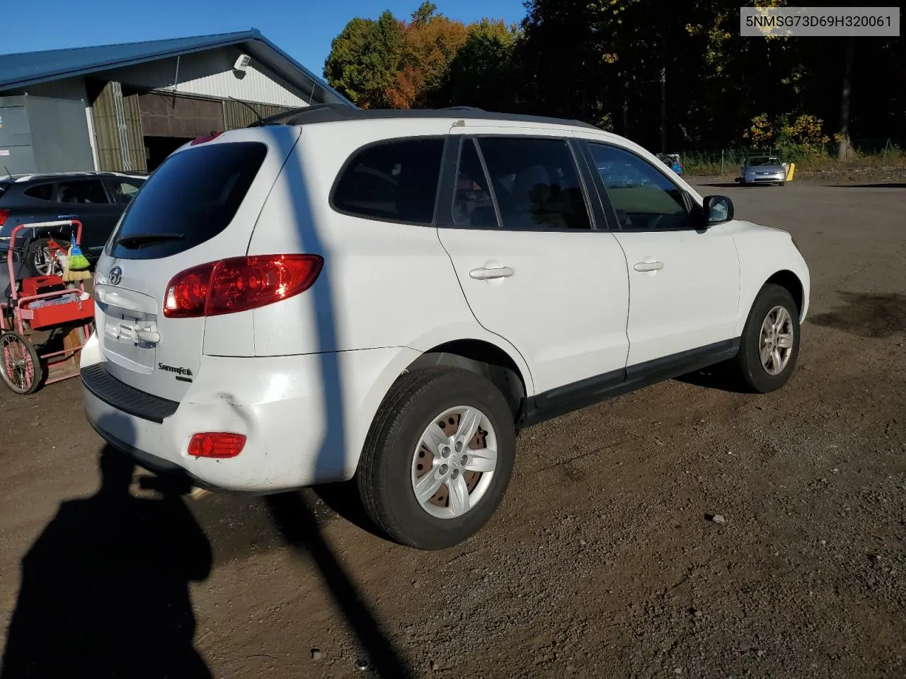 2009 Hyundai Santa Fe Gls VIN: 5NMSG73D69H320061 Lot: 74785294