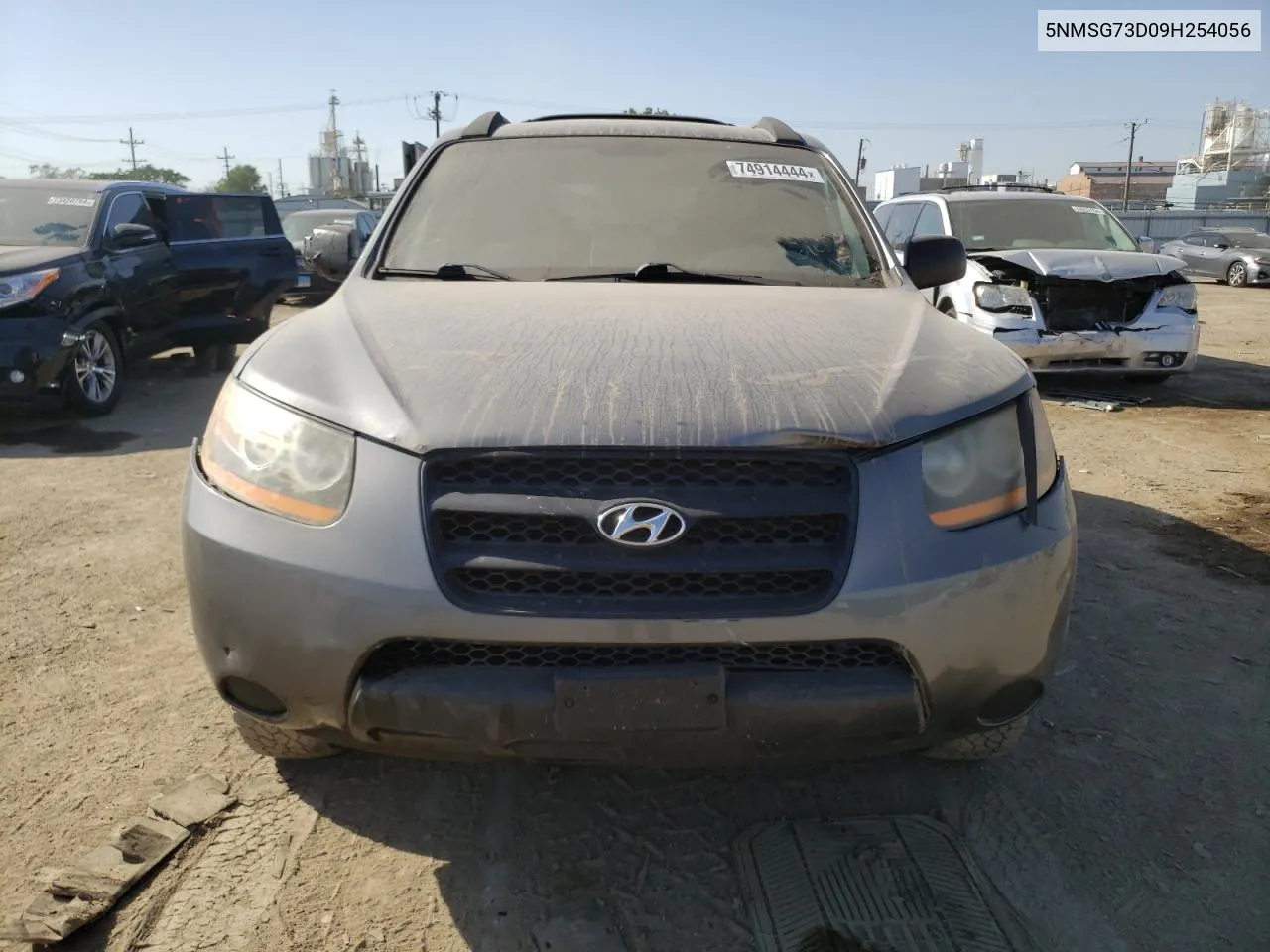 2009 Hyundai Santa Fe Gls VIN: 5NMSG73D09H254056 Lot: 74914444