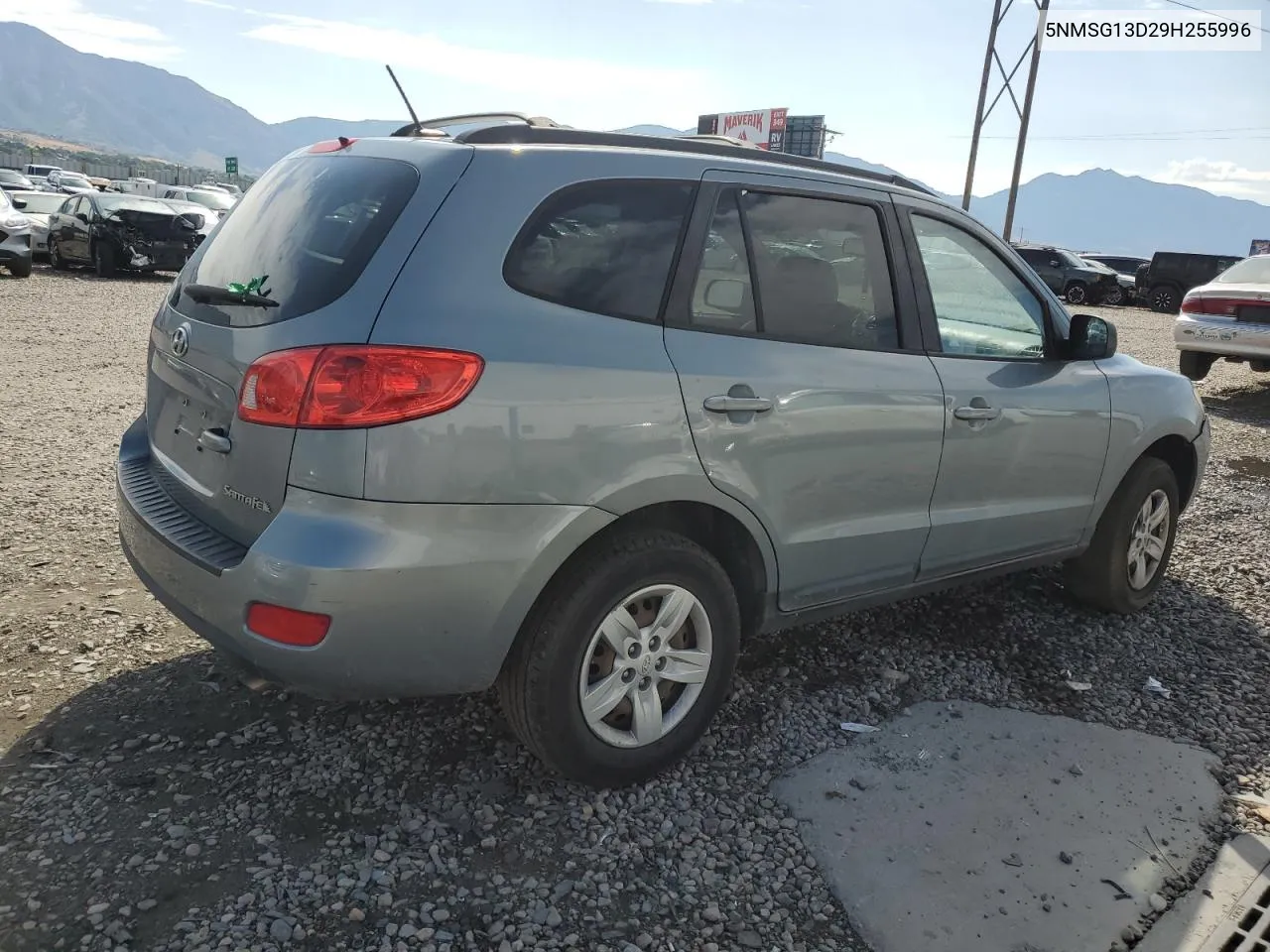 5NMSG13D29H255996 2009 Hyundai Santa Fe Gls