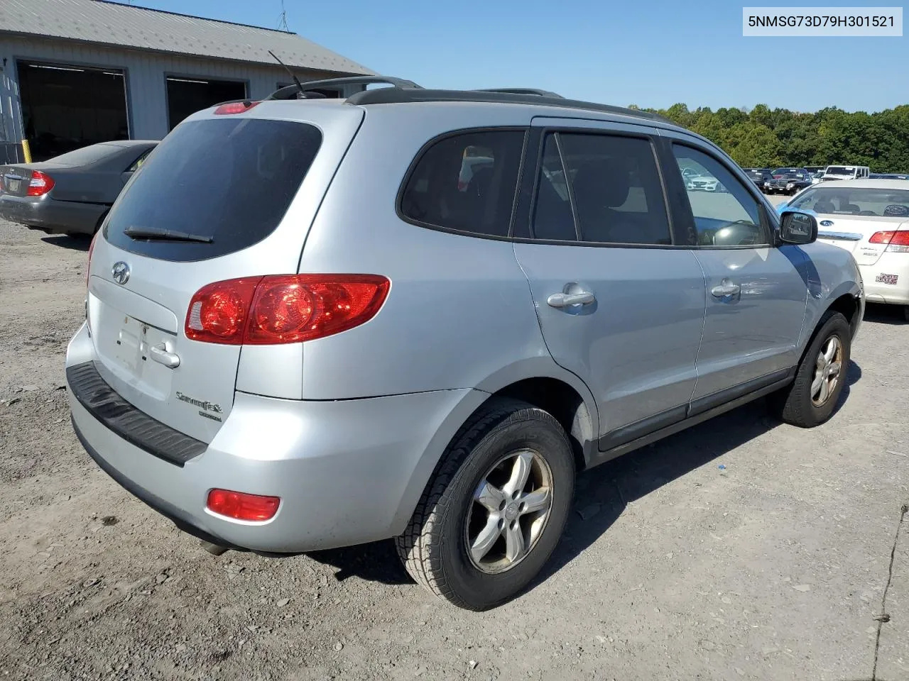 2009 Hyundai Santa Fe Gls VIN: 5NMSG73D79H301521 Lot: 75075644