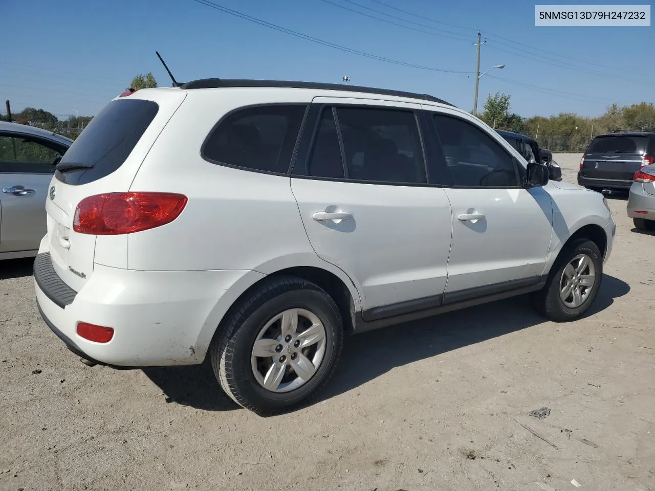 2009 Hyundai Santa Fe Gls VIN: 5NMSG13D79H247232 Lot: 75688804