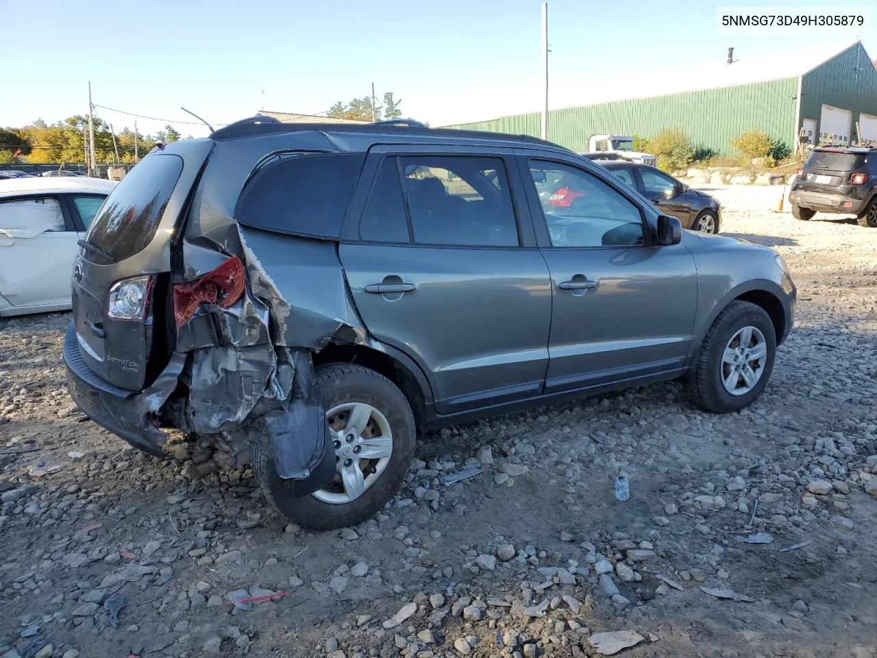 2009 Hyundai Santa Fe Gls VIN: 5NMSG73D49H305879 Lot: 75717294