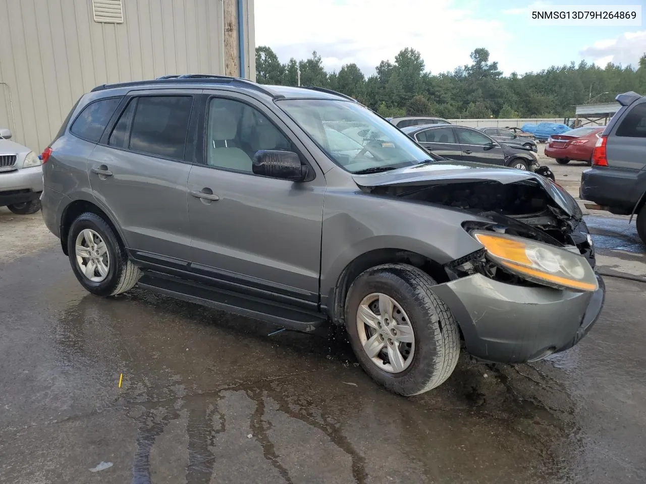 2009 Hyundai Santa Fe Gls VIN: 5NMSG13D79H264869 Lot: 75884084