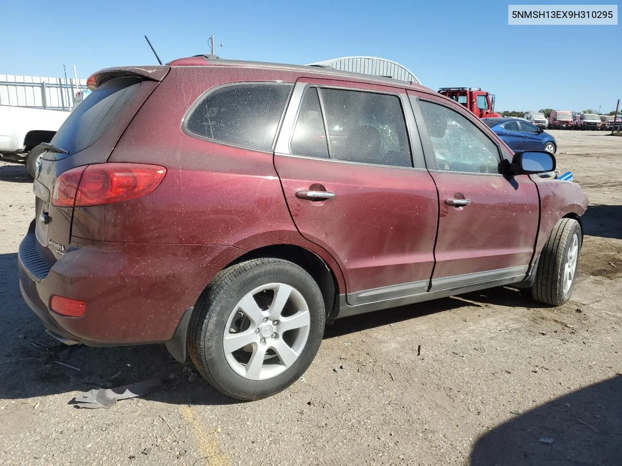 2009 Hyundai Santa Fe Se VIN: 5NMSH13EX9H310295 Lot: 75945364