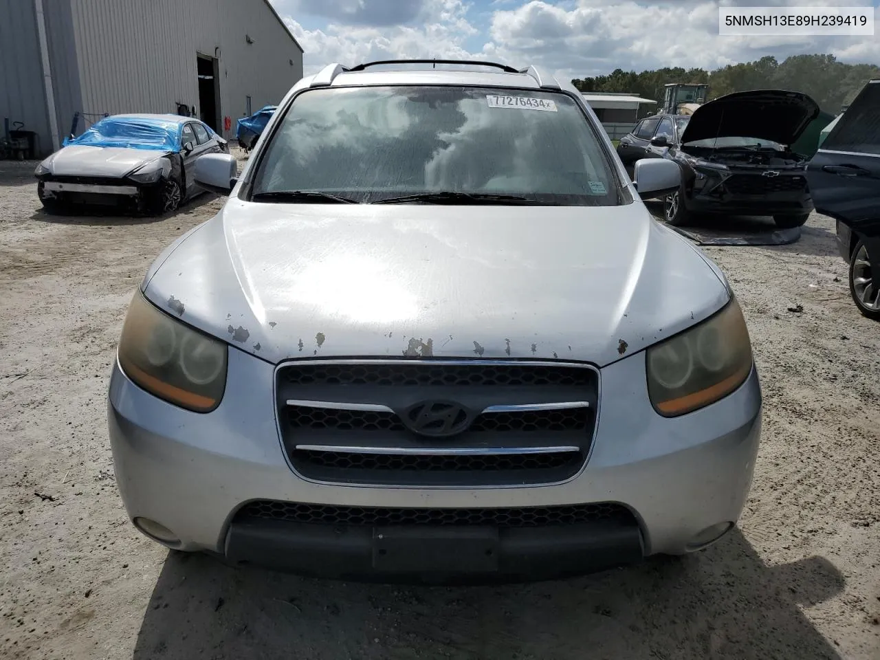 2009 Hyundai Santa Fe Se VIN: 5NMSH13E89H239419 Lot: 77276434