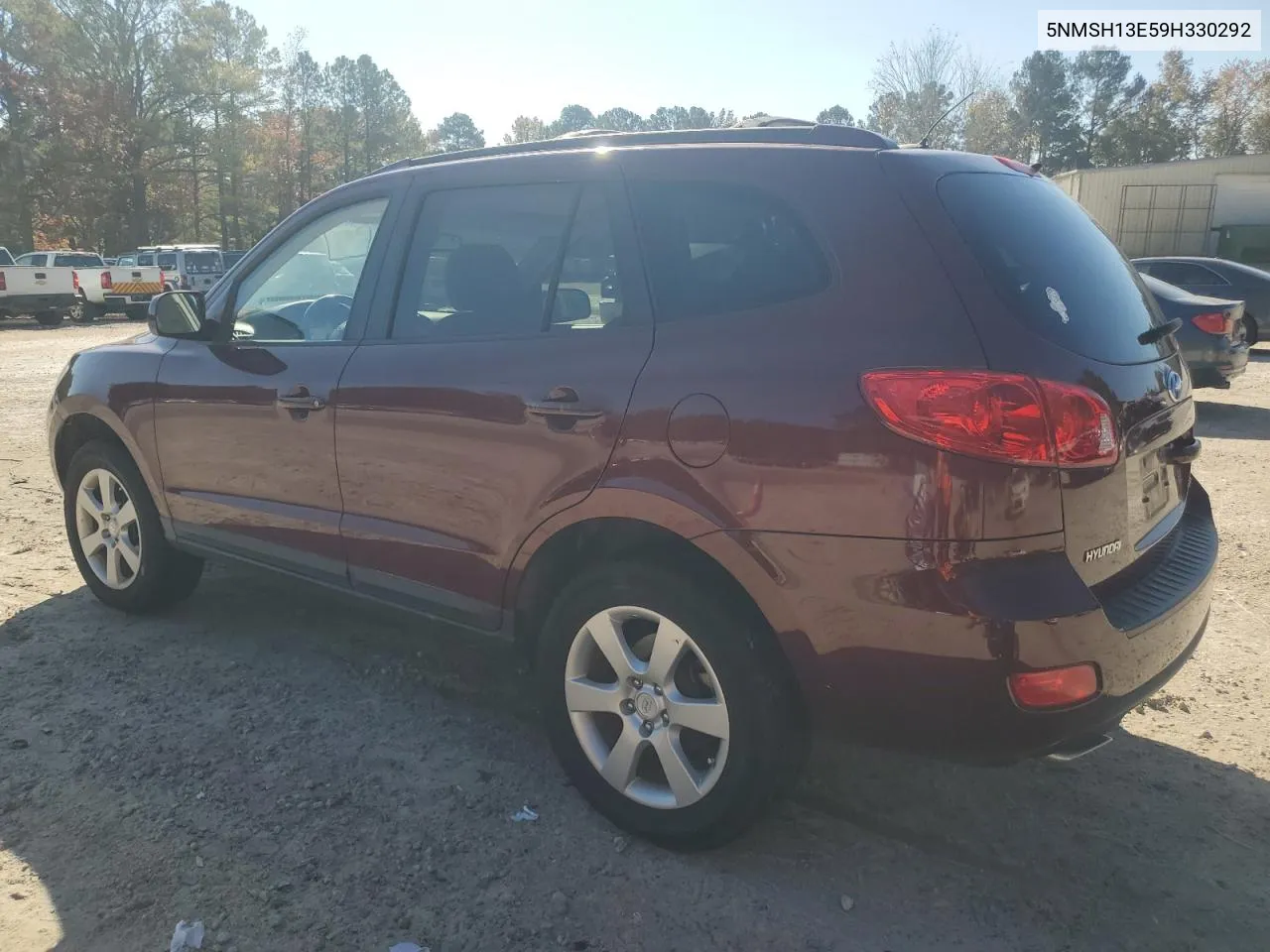 2009 Hyundai Santa Fe Se VIN: 5NMSH13E59H330292 Lot: 77545754