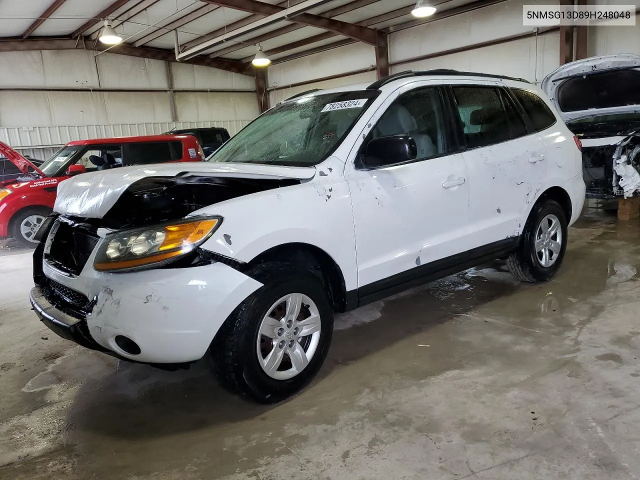 2009 Hyundai Santa Fe Gls VIN: 5NMSG13D89H248048 Lot: 78258324